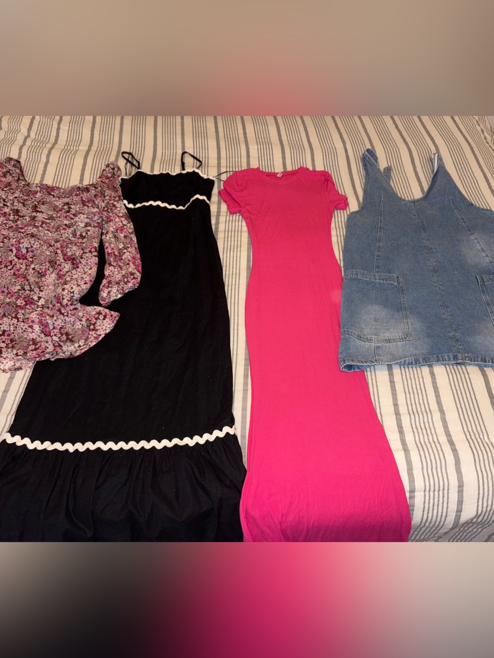 Four Medium Dresses